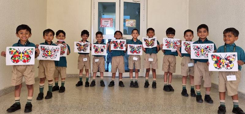 Class Preparatory Bagless Day Activities Magic Painting 2023_24